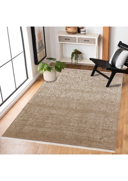 Bej Klasik Modern Etnik Desenli Halı | Makinada Yıkanabilir | Hav Toz Vermez | Leke Tutmayaz | Kaymaz Taban | Dijital Makine Baskı | Salon Yolluk Mutfak Halısı fiyatları