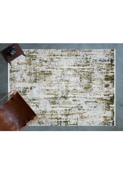 Yeşil Modern Modern Etnik Desenli Halı | Makinada Yıkanabilir | Hav Toz Vermez | Leke Tutmayaz | Kaymaz Taban | Dijital Makine Baskı | Salon Yolluk Mutfak Halısı modelleri