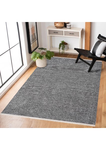 Gri Düz Modern Etnik Desenli Halı | Makinada Yıkanabilir | Hav Toz Vermez | Leke Tutmayaz | Kaymaz Taban | Dijital Makine Baskı | Salon Yolluk Mutfak Halısı modelleri