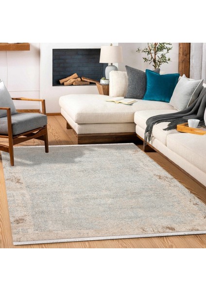 Bej Soyut Modern Etnik Desenli Halı | Makinada Yıkanabilir | Hav Toz Vermez | Leke Tutmayaz | Kaymaz Taban | Dijital Makine Baskı | Salon Yolluk Mutfak Halısı fiyatları