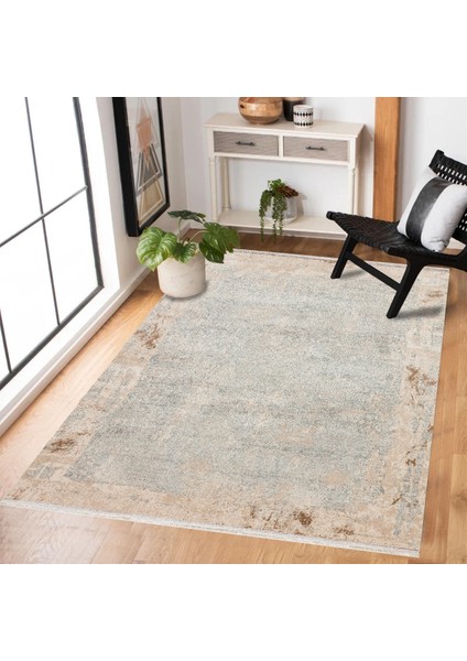 Bej Soyut Modern Etnik Desenli Halı | Makinada Yıkanabilir | Hav Toz Vermez | Leke Tutmayaz | Kaymaz Taban | Dijital Makine Baskı | Salon Yolluk Mutfak Halısı modelleri