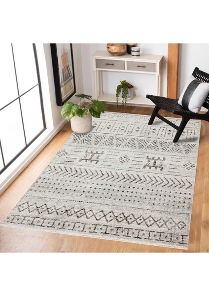 Kahve Etnik Modern Etnik Desenli Halı | Makinada Yıkanabilir | Hav Toz Vermez | Leke Tutmayaz | Kaymaz Taban | Dijital Makine Baskı | Salon Yolluk Mutfak Halısı modelleri