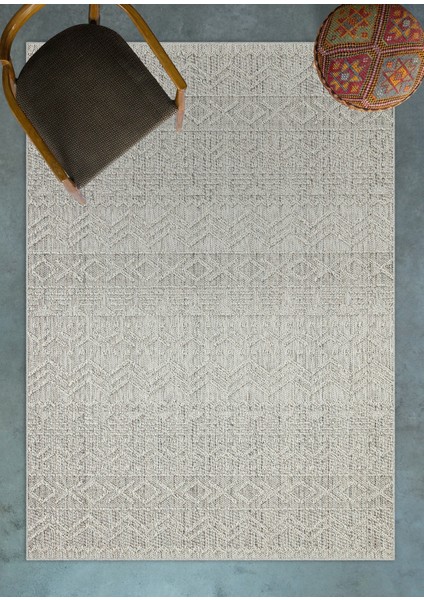 Krem Geometrik Modern Etnik Desenli Halı | Makinada Yıkanabilir | Hav Toz Vermez | Leke Tutmayaz | Kaymaz Taban | Dijital Makine Baskı | Salon Yolluk Mutfak Halısı modelleri