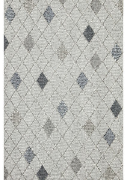 Gri Geometrik Modern Etnik Desenli Halı | Makinada Yıkanabilir | Hav Toz Vermez | Leke Tutmayaz | Kaymaz Taban | Dijital Makine Baskı | Salon Yolluk Mutfak Halısı