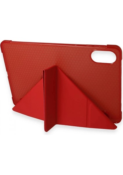 Huawei Honor Pad X9 11.5 Kılıf Kalemlikli Mars Tablet Kılıfı - Kırmızı modelleri