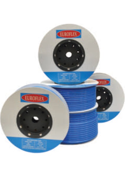 5,5-8 Poliüretan Hortum Mavi Euroflex 200MT
