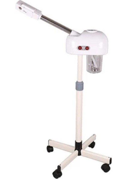 Ozonlu Buhar Makinesi, Ayaklı, Dokunmatik Ekran, Beyaz, Güçlü ve Pratik Kullanım