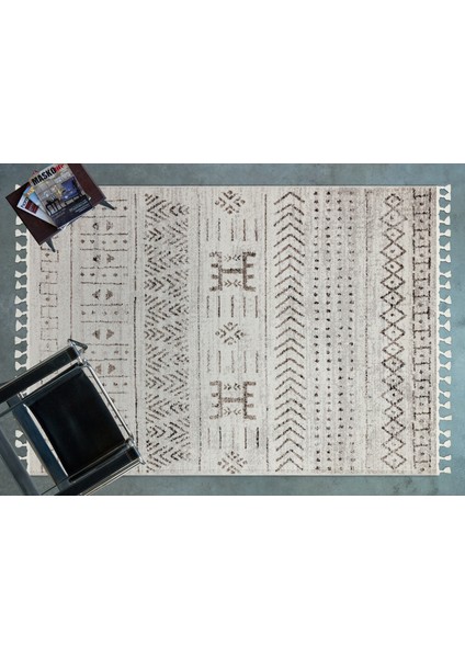 Kahve Etnik Modern Etnik Desenli Halı | Makinada Yıkanabilir | Hav Toz Vermez | Leke Tutmayaz | Kaymaz Taban | Dijital Makine Baskı | Salon Yolluk Mutfak Halısı fiyatları