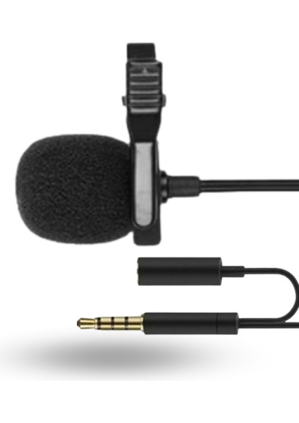 Büro Ev Ofis Hediyesi Için Jack Kulaklık Girişli Kablolu Mikrofon