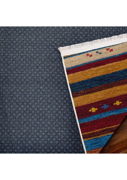 Bordo Çizgili Modern Etnik Desenli Halı | Makinada Yıkanabilir | Hav Toz Vermez | Leke Tutmayaz | Kaymaz Taban | Dijital Makine Baskı | Salon Yolluk Mutfak Halısı modelleri