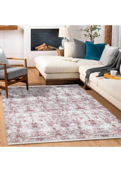Bordo Modern Modern Etnik Desenli Halı | Makinada Yıkanabilir | Hav Toz Vermez | Leke Tutmayaz | Kaymaz Taban | Dijital Makine Baskı | Salon Yolluk Mutfak Halısı modelleri