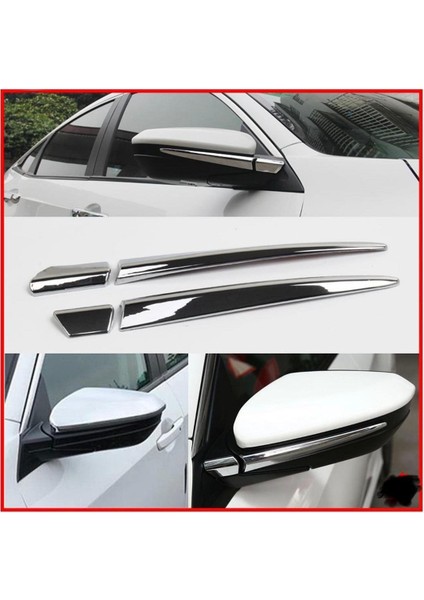 Honda Civic Fc5 Fk7 Krom Ayna Çıtası