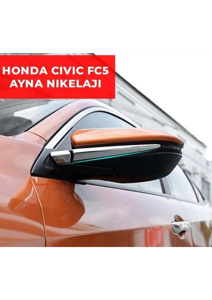 Honda Civic Fc5 Fk7 Krom Ayna Çıtası fiyatları
