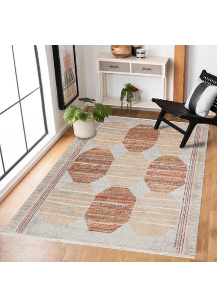 Sarı Geometrik Modern Etnik Desenli Halı | Makinada Yıkanabilir | Hav Toz Vermez | Leke Tutmayaz | Kaymaz Taban | Dijital Makine Baskı | Salon Yolluk Mutfak Halısı modelleri