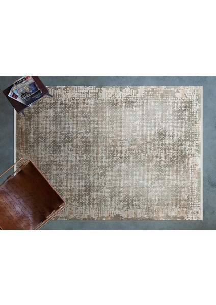 Krem Soyut Modern Etnik Desenli Halı | Makinada Yıkanabilir | Hav Toz Vermez | Leke Tutmayaz | Kaymaz Taban | Dijital Makine Baskı | Salon Yolluk Mutfak Halısı fiyatları