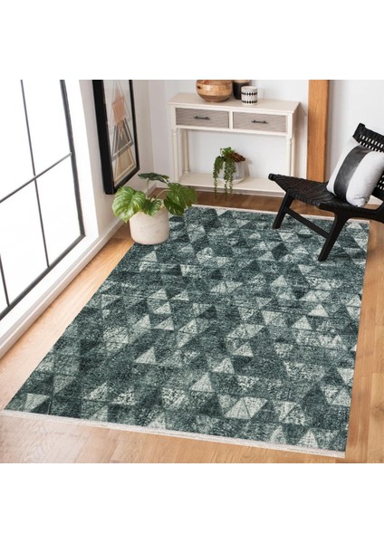 Gri Geometrik Modern Etnik Desenli Halı | Makinada Yıkanabilir | Hav Toz Vermez | Leke Tutmayaz | Kaymaz Taban | Dijital Makine Baskı | Salon Yolluk Mutfak Halısı modelleri
