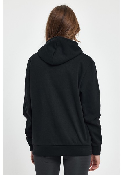 Kadın Kapşonlu Rahat Kalıp Içi Polarlı 3 Iplik Californıa West Baskılı Swetashırt SPR24SWK08 indirimleri