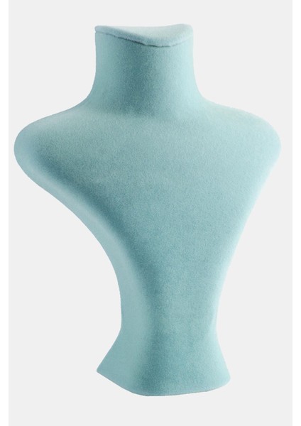 Allzey 23 cm Manken Anfora Kumaş-Turkuaz