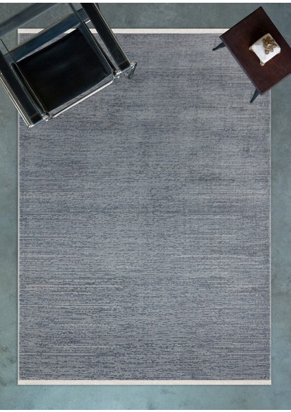 Koyu Mavi Düz Modern Etnik Desenli Halı | Makinada Yıkanabilir | Hav Toz Vermez | Leke Tutmayaz | Kaymaz Taban | Dijital Makine Baskı | Salon Yolluk Mutfak Halısı modelleri