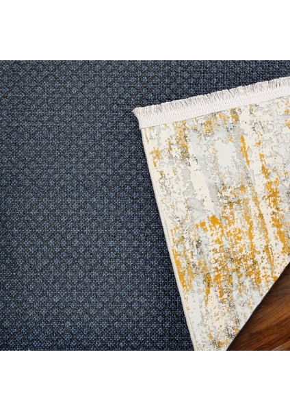 Sarı Modern Modern Etnik Desenli Halı | Makinada Yıkanabilir | Hav Toz Vermez | Leke Tutmayaz | Kaymaz Taban | Dijital Makine Baskı | Salon Yolluk Mutfak Halısı fırsatları