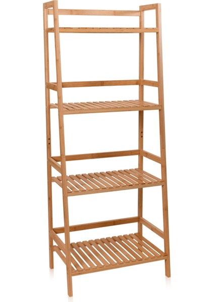 Bambu 4 Katlı Düzenleyici Dolap Raf 120X49X32 cm