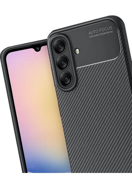 Samsung Galaxy A17 Kılıf Focus Carbon Silikon Kapak modelleri