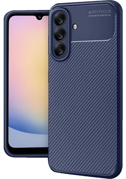 Samsung Galaxy A17 Kılıf Focus Carbon Silikon Kapak