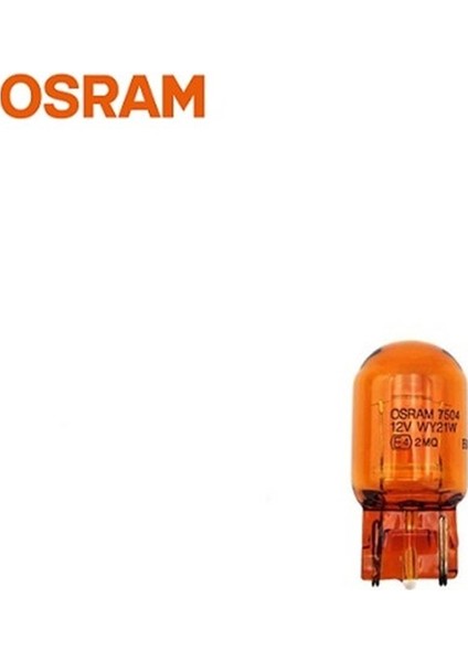 Osram 12V 93 Ampul Dipsiz T20 21W Turuncu N11.1939