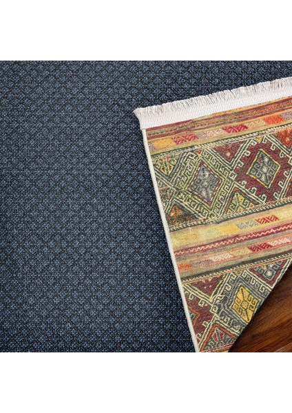 Turuncu Etnik Modern Etnik Desenli Halı | Makinada Yıkanabilir | Hav Toz Vermez | Leke Tutmayaz | Kaymaz Taban | Dijital Makine Baskı | Salon Yolluk Mutfak Halısı fırsatları