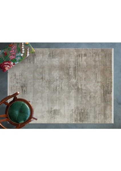 Bej Çerçeveli Modern Etnik Desenli Halı | Makinada Yıkanabilir | Hav Toz Vermez | Leke Tutmayaz | Kaymaz Taban | Dijital Makine Baskı | Salon Yolluk Mutfak Halısı modelleri