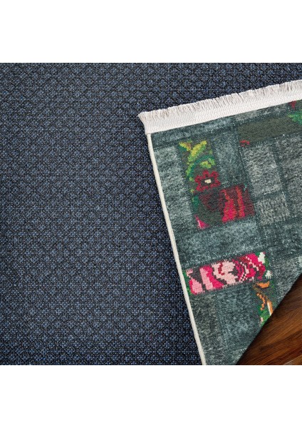 Gri Karabağ Modern Etnik Desenli Halı | Makinada Yıkanabilir | Hav Toz Vermez | Leke Tutmayaz | Kaymaz Taban | Dijital Makine Baskı | Salon Yolluk Mutfak Halısı fırsatları