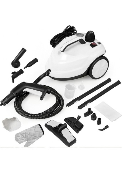 Çok Fonksiyonlu Beyaz Buharlı Temizleyici, Pratik ve Güçlü Temizlik Araçları