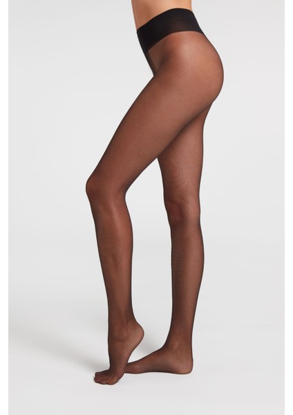 15 Den Süper Ince Yarı Parlak Siyah Külotlu Çorap modelleri