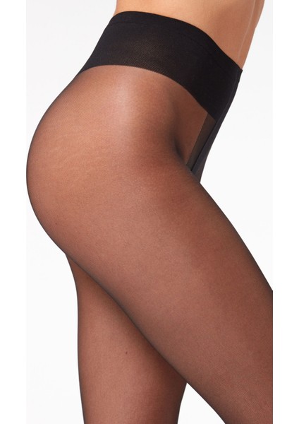 15 Den Süper Ince Yarı Parlak Siyah Külotlu Çorap indirimleri