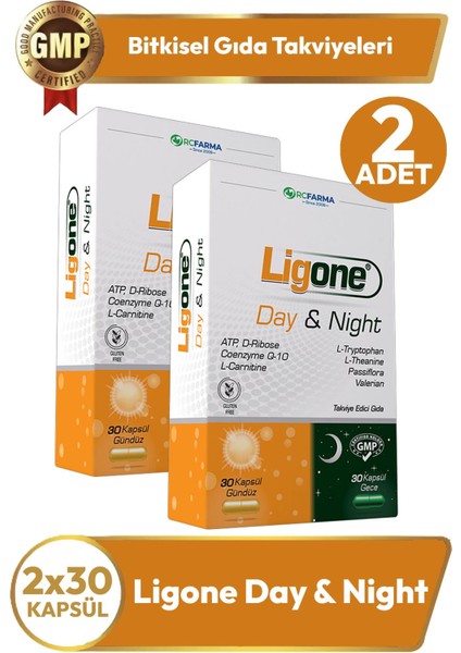 Asfstore Ligone Day & Night 60 Kapsül 2 Adet