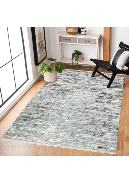 Gri Soyut Modern Etnik Desenli Halı | Makinada Yıkanabilir | Hav Toz Vermez | Leke Tutmayaz | Kaymaz Taban | Dijital Makine Baskı | Salon Yolluk Mutfak Halısı modelleri
