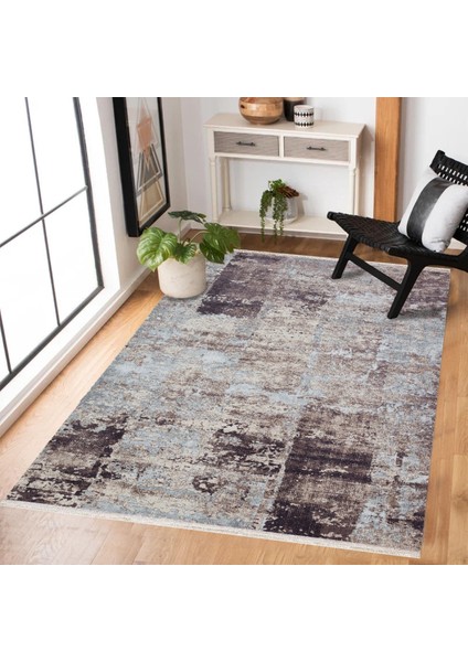 Kahverengi Modern Modern Etnik Desenli Halı | Makinada Yıkanabilir | Hav Toz Vermez | Leke Tutmayaz | Kaymaz Taban | Dijital Makine Baskı | Salon Yolluk Mutfak Halısı modelleri