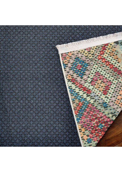 Gri Etnik Modern Etnik Desenli Halı | Makinada Yıkanabilir | Hav Toz Vermez | Leke Tutmayaz | Kaymaz Taban | Dijital Makine Baskı | Salon Yolluk Mutfak Halısı fırsatları