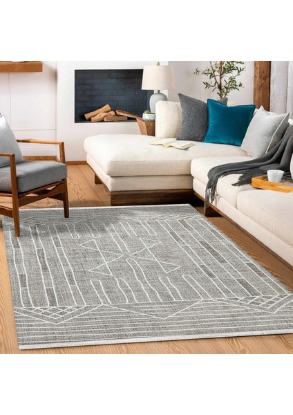 Kahve Etnik Modern Etnik Desenli Halı | Makinada Yıkanabilir | Hav Toz Vermez | Leke Tutmayaz | Kaymaz Taban | Dijital Makine Baskı | Salon Yolluk Mutfak Halısı modelleri