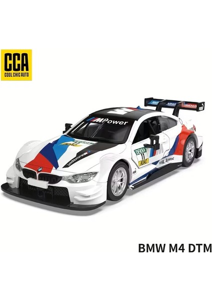1:44 Bmw M4 Dtm Kapıları Açılabilen Model Araba Koleksiyonluk ve Hediyelik Özel Seri Araç