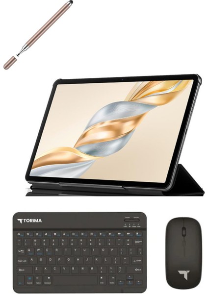 Pad X9A 8gb 128GB Wi-Fi 11.5 Inç Gri Tablet + Kılıf + Kalem + Klavye-Mouse