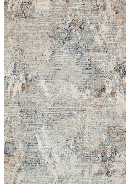 Krem Soyut Modern Etnik Desenli Halı | Makinada Yıkanabilir | Hav Toz Vermez | Leke Tutmayaz | Kaymaz Taban | Dijital Makine Baskı | Salon Yolluk Mutfak Halısı