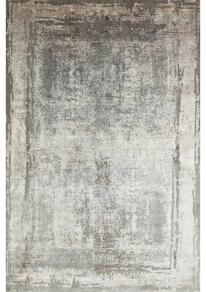 Kahve Soyut Modern Etnik Desenli Halı | Makinada Yıkanabilir | Hav Toz Vermez | Leke Tutmayaz | Kaymaz Taban | Dijital Makine Baskı | Salon Yolluk Mutfak Halısı