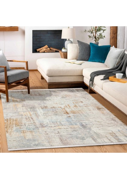 Gri Soyut Modern Etnik Desenli Halı | Makinada Yıkanabilir | Hav Toz Vermez | Leke Tutmayaz | Kaymaz Taban | Dijital Makine Baskı | Salon Yolluk Mutfak Halısı modelleri