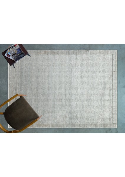 Krem Geometrik Modern Etnik Desenli Halı | Makinada Yıkanabilir | Hav Toz Vermez | Leke Tutmayaz | Kaymaz Taban | Dijital Makine Baskı | Salon Yolluk Mutfak Halısı modelleri