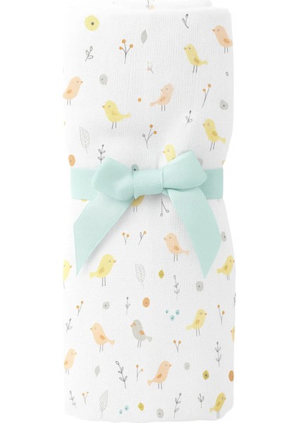 %100 Pamuk Müslin Bebek Battaniyesi - Çok Amaçlı Müslin Bebek Örtüsü - 90 x 90 cm