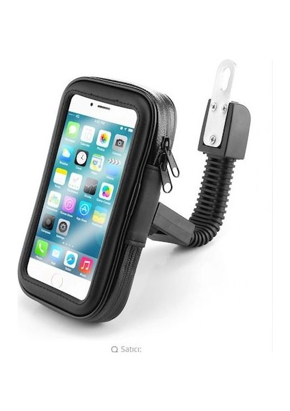 Bisiklet Motosiklet Scooter Atv Telefon Tutucu Fermuarlı Ayna Bağlantılı modelleri