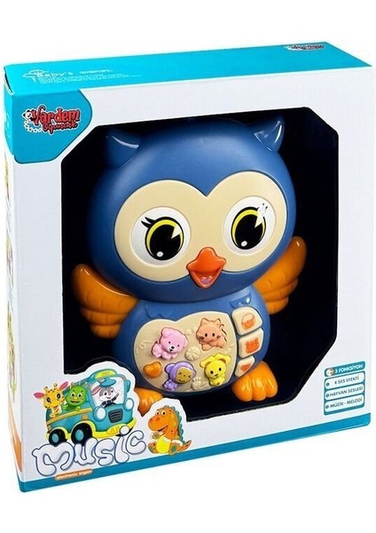 JLG-855-101A Kut Işıklı ve Müzikli Baykuş Bebek fiyatları