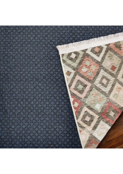 Kahve Etnik Modern Etnik Desenli Halı | Makinada Yıkanabilir | Hav Toz Vermez | Leke Tutmayaz | Kaymaz Taban | Dijital Makine Baskı | Salon Yolluk Mutfak Halısı fırsatları