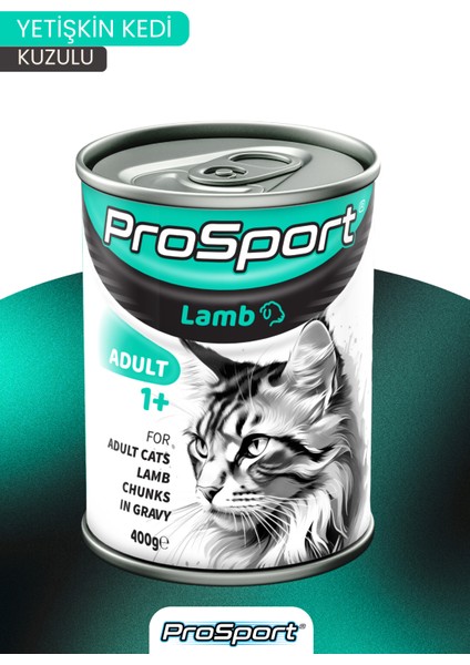 Prosport Chunk Kuzu Etli Yetişkin Kedi Konserve Mama 400GR modelleri